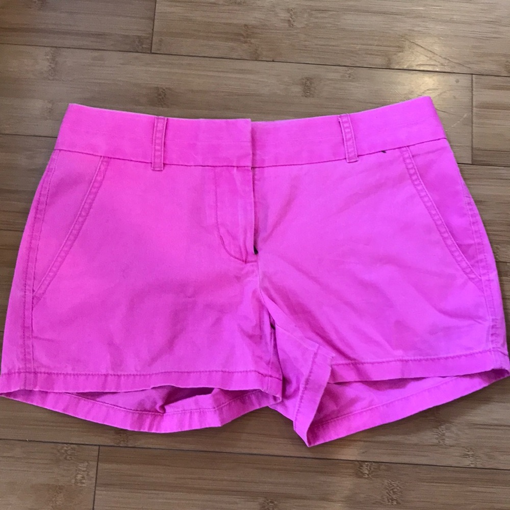 JCrew Hot Pink 3” Chino